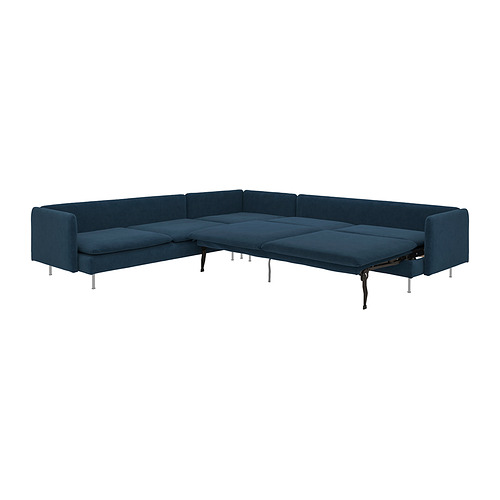 SÖDERHAMN corner sofa-bed, 6-seat