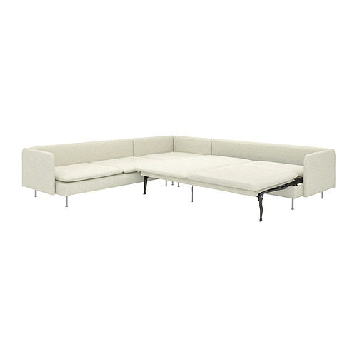 SÖDERHAMN corner sofa-bed, 6-seat