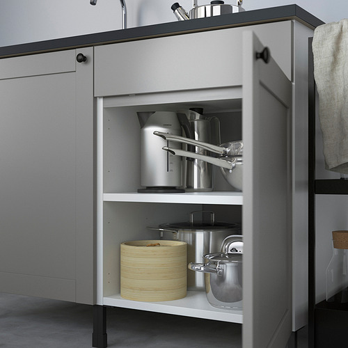 ENHET - 廚房, 碳黑色/灰色 框架 | IKEA 線上購物 - PE818598_S4