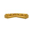 SÖDERHAMN corner sofa-bed, 6-seat