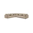 SÖDERHAMN corner sofa-bed, 6-seat