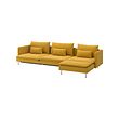 SÖDERHAMN 4-seat sofa-bed