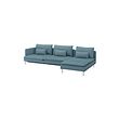 SÖDERHAMN 4-seat sofa-bed