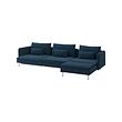 SÖDERHAMN 4-seat sofa-bed