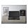 BESTÅ - 電視收納組合/玻璃門板, 黑棕色/Selsviken 高亮面/米色 煙燻色玻璃 | IKEA 線上購物 - PE559626_S1