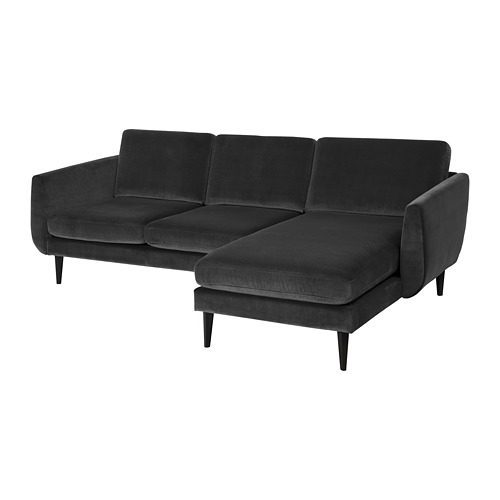 SMEDSTORP 3-seat sofa with chaise longue