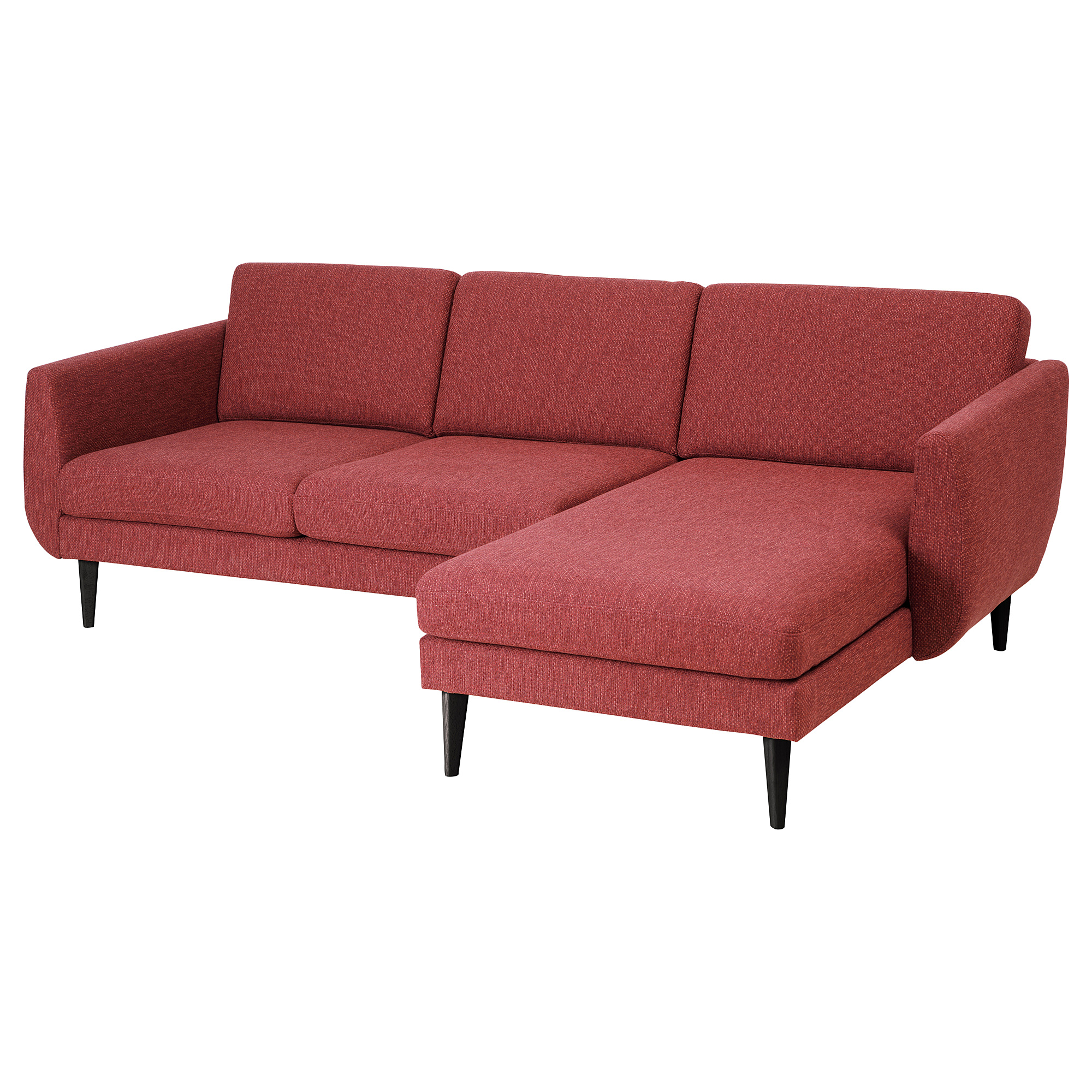 SMEDSTORP 3-seat sofa with chaise longue