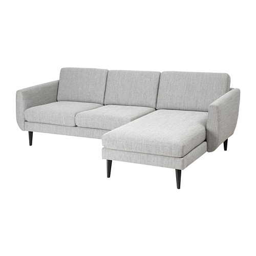 SMEDSTORP 3-seat sofa with chaise longue