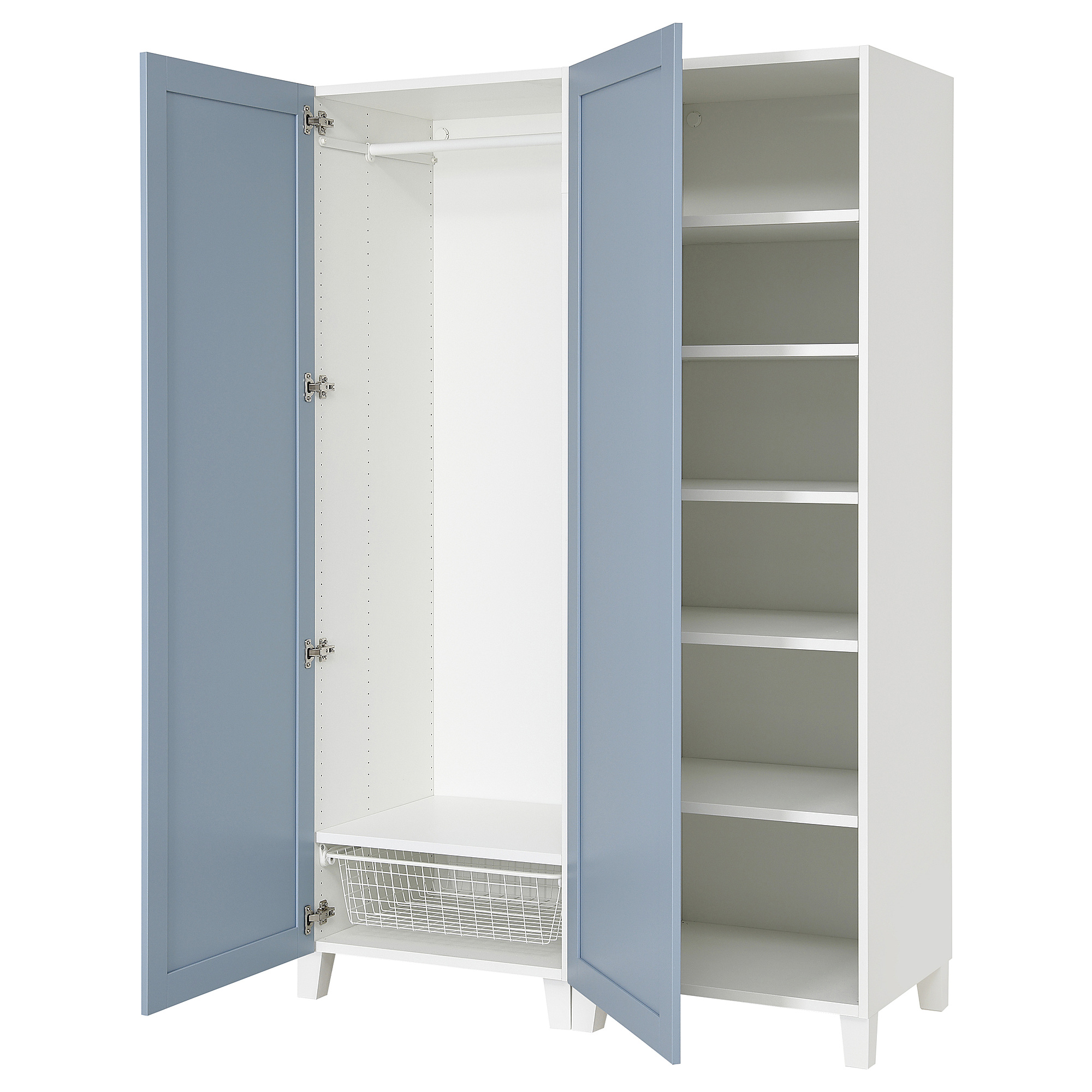 PLATSA wardrobe with 2 doors