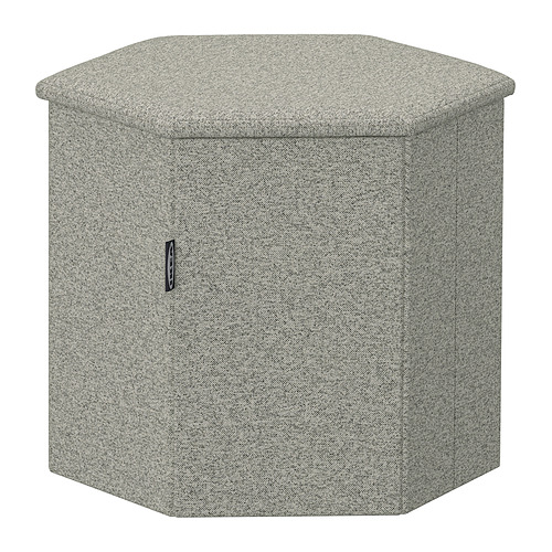 KJUGE pouffe with storage