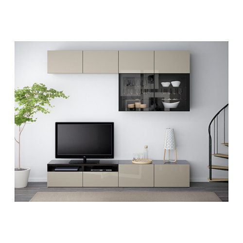 BESTÅ - 電視收納組合/玻璃門板 | IKEA 線上購物 - PE559614_S4