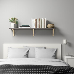BERGSHULT/SANDSHULT - 層板, 棕黑色/白楊木 | IKEA 線上購物 - PE764245_S3