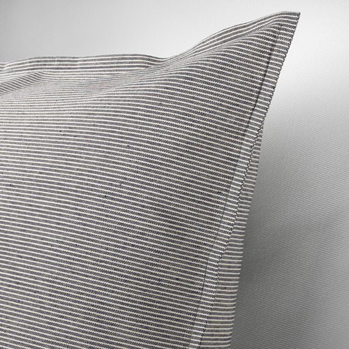 KRISTIANNE - cushion cover, white/dark grey striped | IKEA Taiwan Online - PE711927_S4