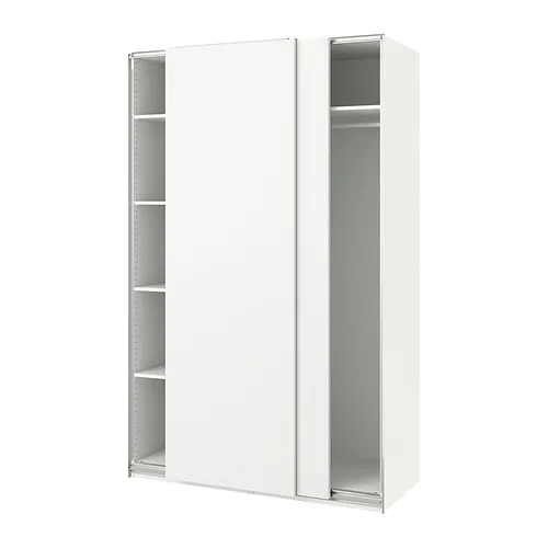 PAX/HASVIK - 衣櫃/衣櫥, 白色/白色, 150x66x236 公分 | IKEA 線上購物 - PE900087_S4