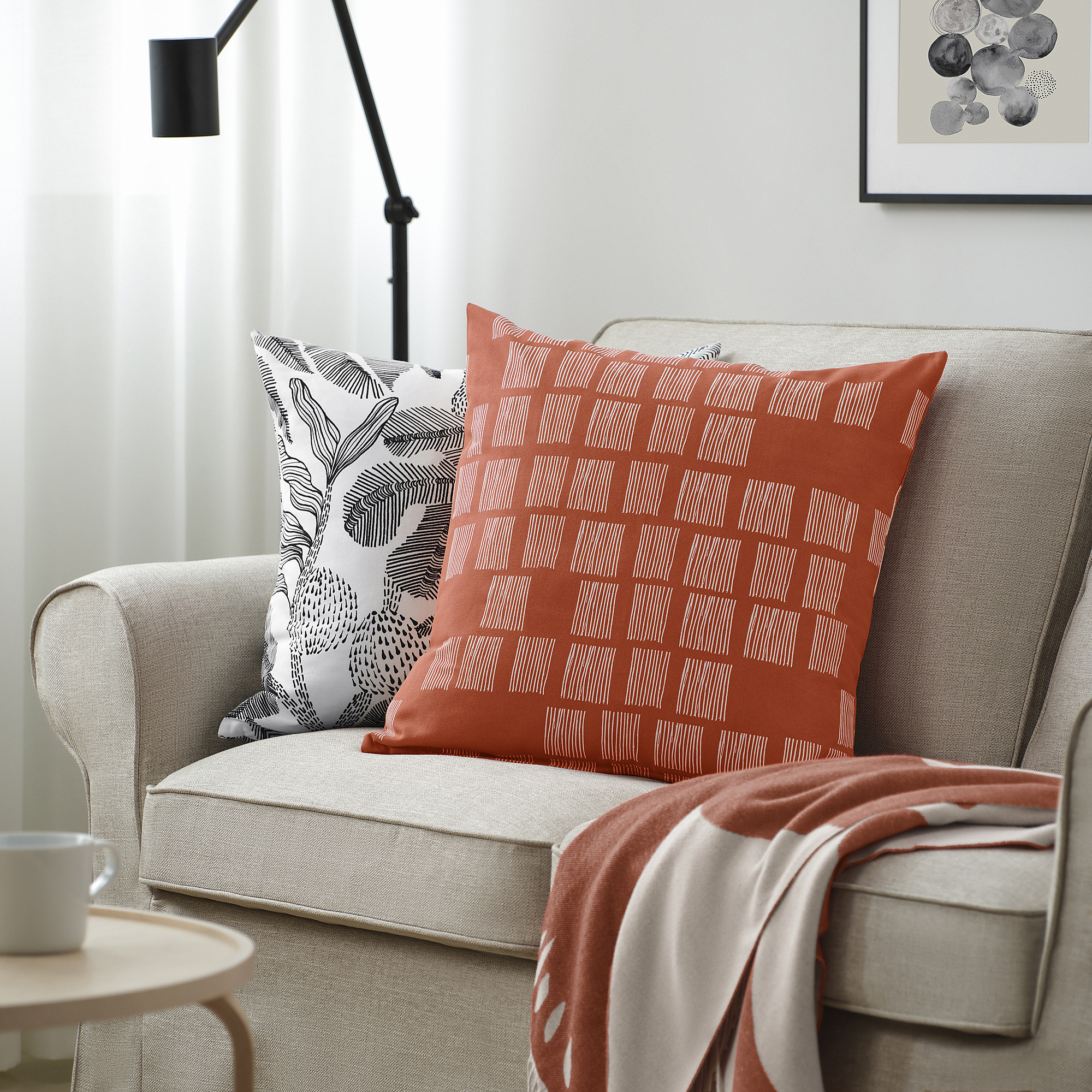 PALPLJUNGMAL cushion cover