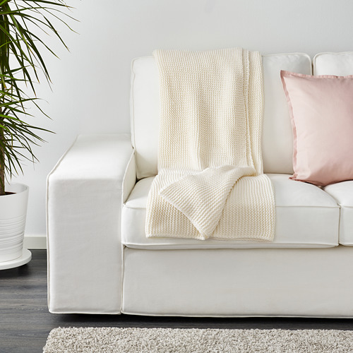 INGABRITTA - 萬用毯, 淺乳白色 | IKEA 線上購物 - PE631989_S4
