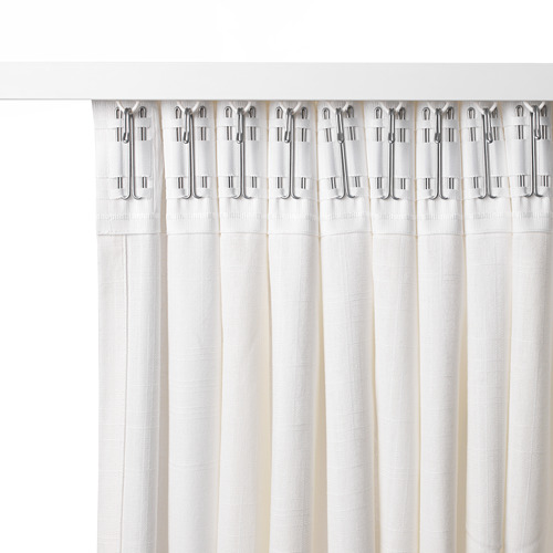 RITVA curtains with tie-backs, 1 pair