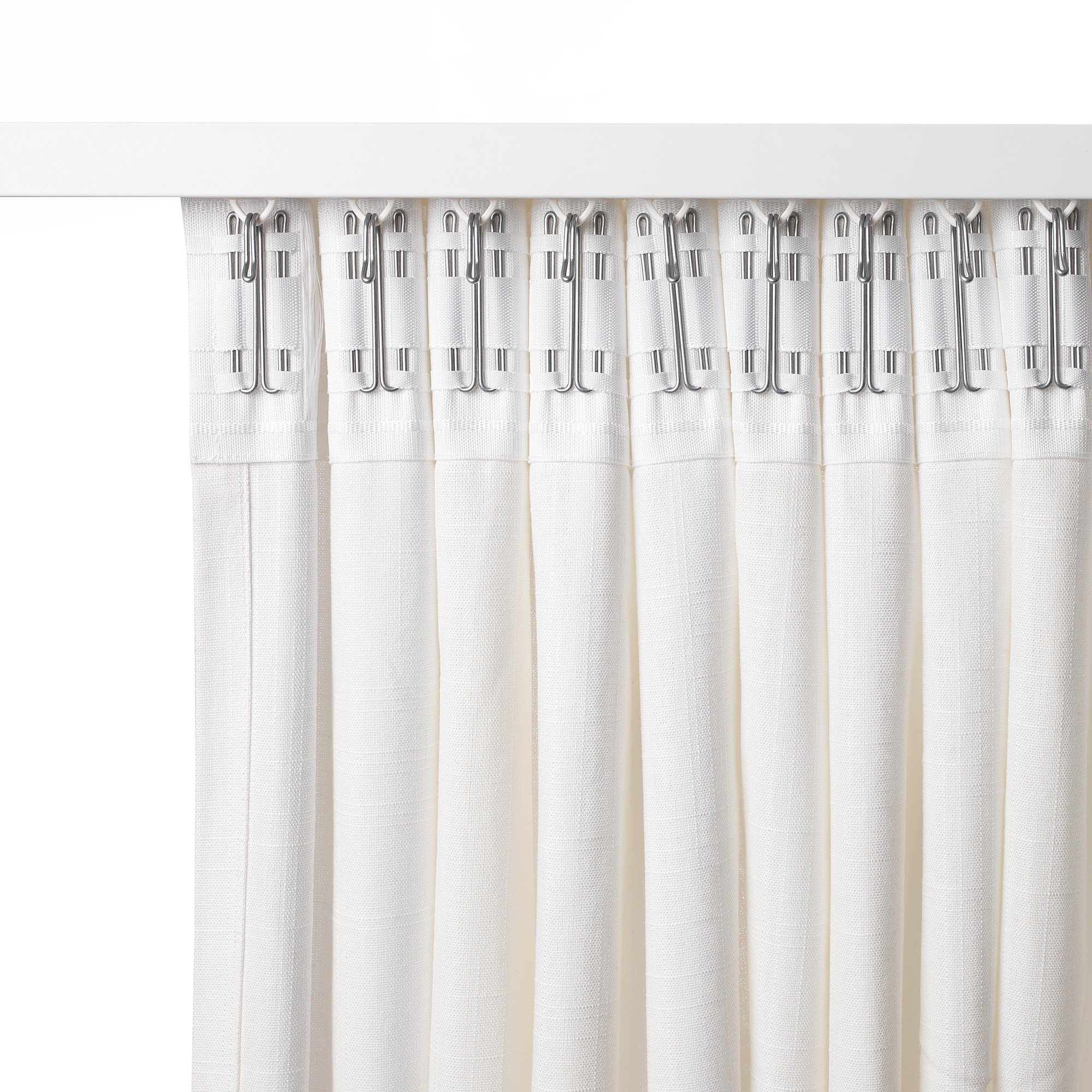 RITVA curtains with tie-backs, 1 pair