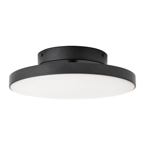 KABOMBA - LED ceiling lamp, matt/black, 36 cm | IKEA Taiwan Online - PE818782_S4
