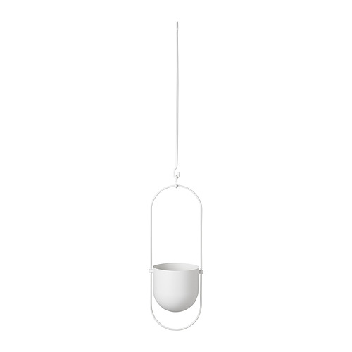 CHILISTRÅN - hanging planter, in/outdoor white, 12 cm | IKEA Taiwan Online - PE820964_S4