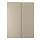HASVIK - pair of sliding doors, grey-beige, 150x201 cm | IKEA Taiwan Online - PE900137_S1