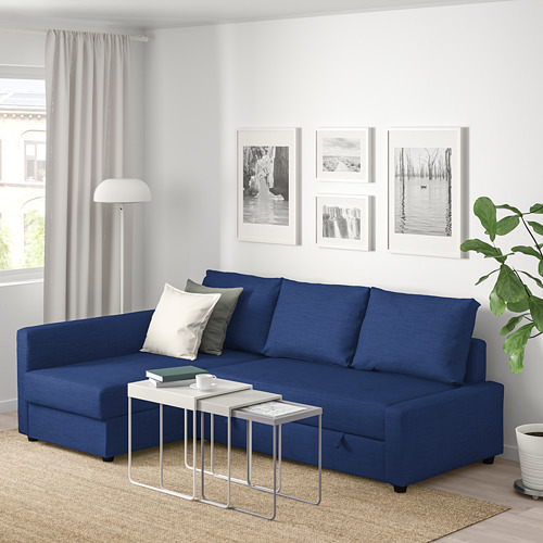 FRIHETEN corner sofa-bed with storage