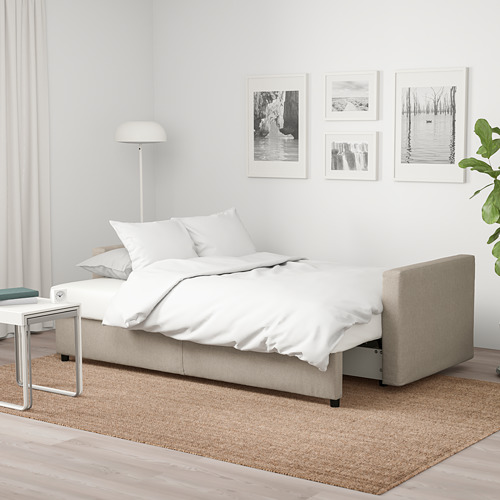 FRIHETEN - 三人座沙發床, Hyllie 米色 | IKEA 線上購物 - PE723196_S4