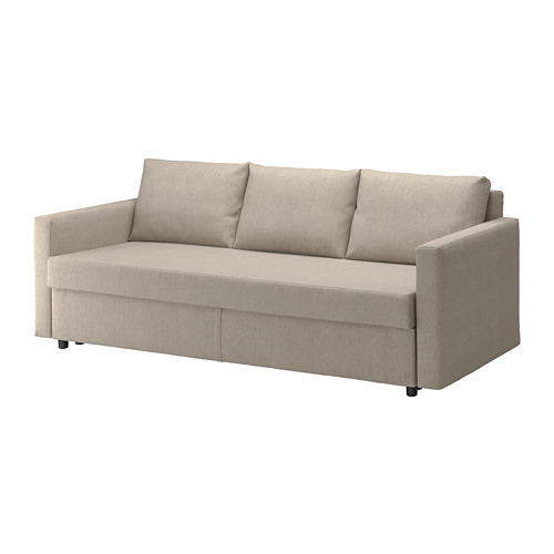 FRIHETEN - 三人座沙發床, Hyllie 米色 | IKEA 線上購物 - PE723194_S4