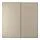 HASVIK - 滑門組, 灰米色, 200x201 公分 | IKEA 線上購物 - PE900139_S1