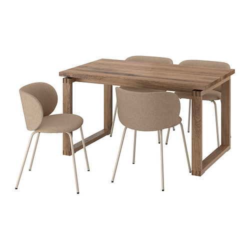 MÖRBYLÅNGA/KRYLBO table and 4 chairs