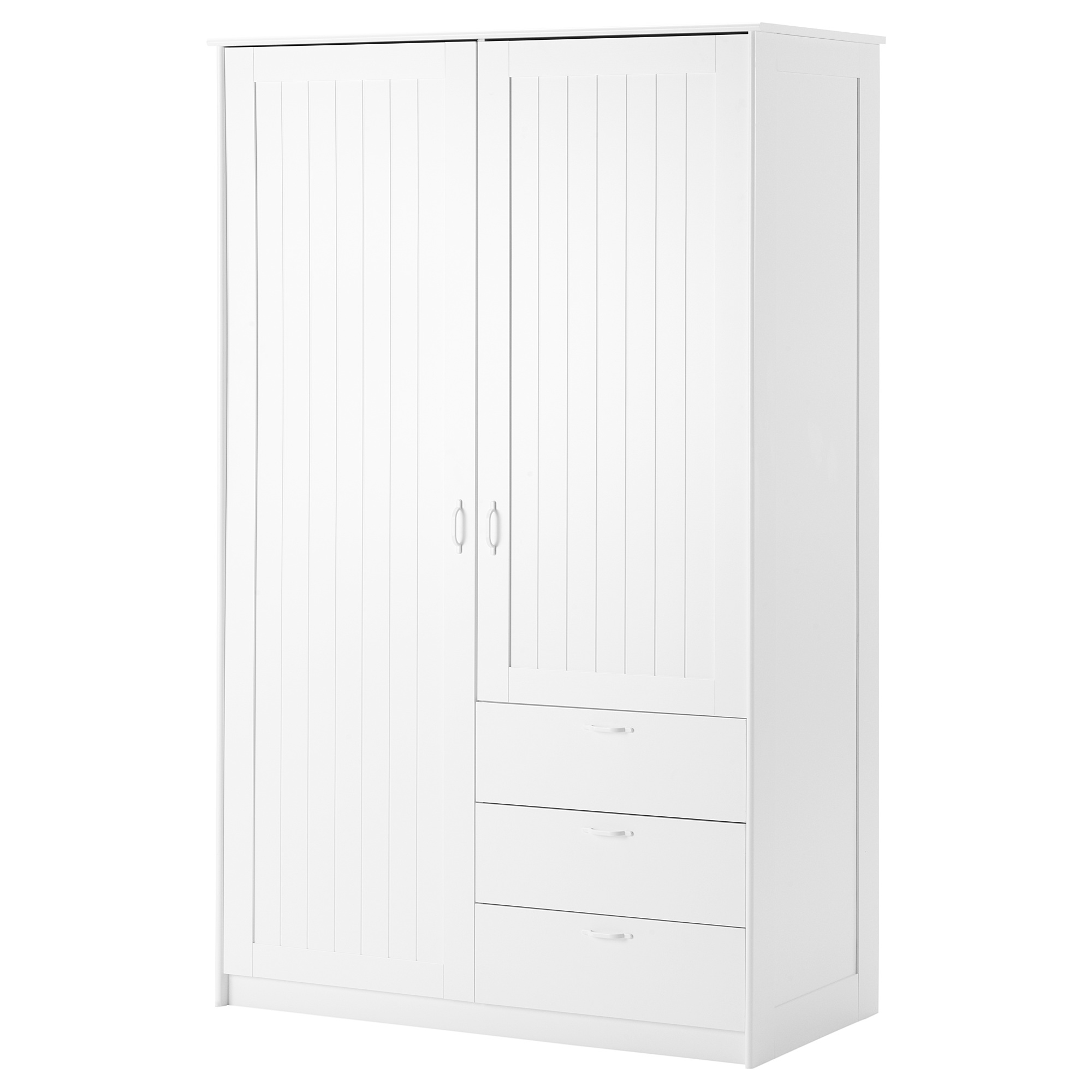 MUSKEN wardrobe with 2 doors+3 drawers