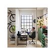 SMÖRKULL office chair with armrests