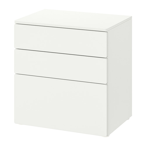 SMÅSTAD/PLATSA - chest of 3 drawers, white/white | IKEA Taiwan Online - PE818989_S4