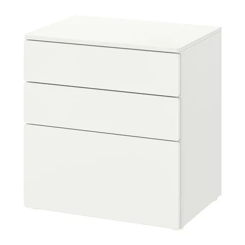 SMÅSTAD/PLATSA - chest of 3 drawers, white/white, 60x42x63 cm | IKEA Taiwan Online - PE818989_S4