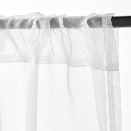 TERESIA - 紗簾 2件裝, 白色 | IKEA 線上購物 - PE569726_S4