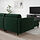LANDSKRONA - 三人座沙發, 含躺椅/Djuparp 深綠色/木 | IKEA 線上購物 - PE819054_S1