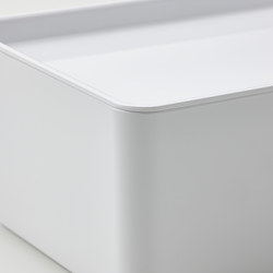 KUGGIS - 附蓋收納盒, 透明 黑色 | IKEA 線上購物 - PE835605_S3