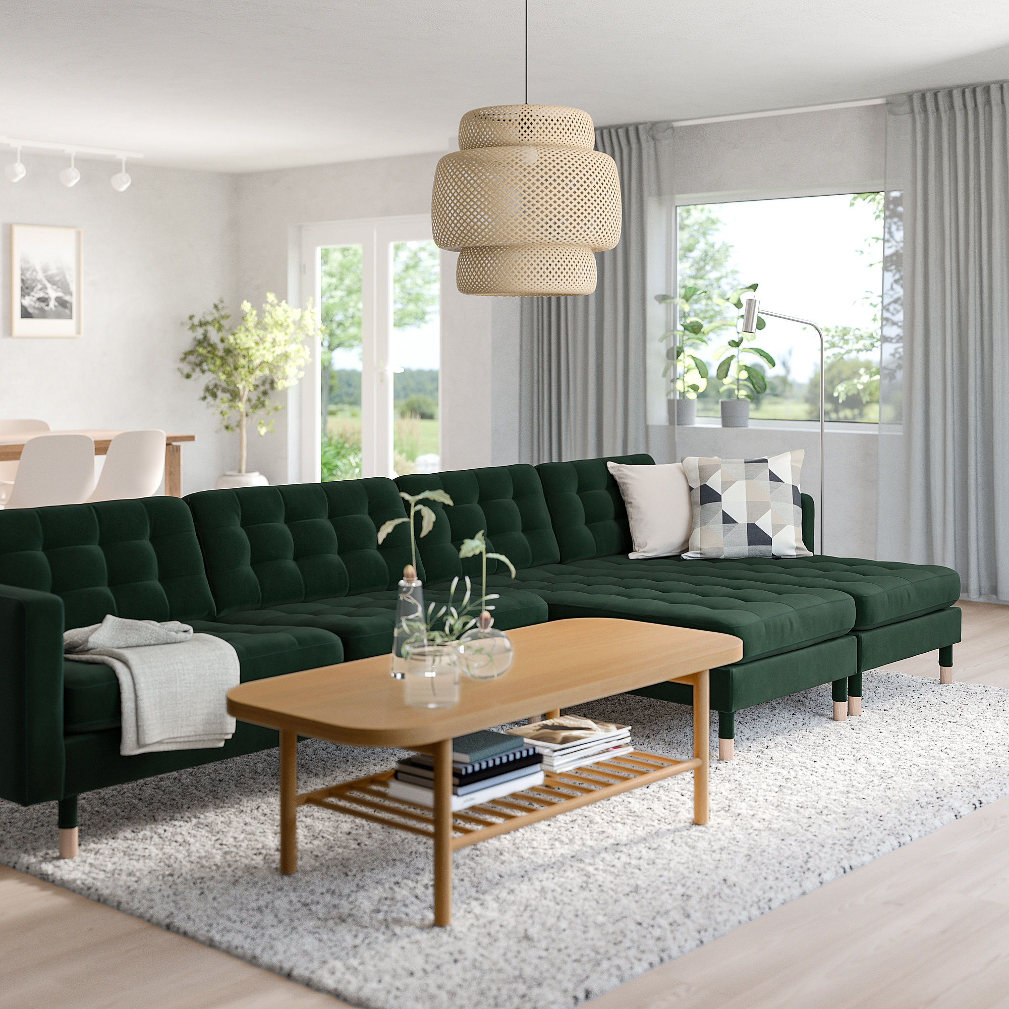 LANDSKRONA 5-seat sofa