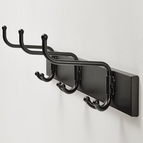 PINNIG rack with 3 hooks