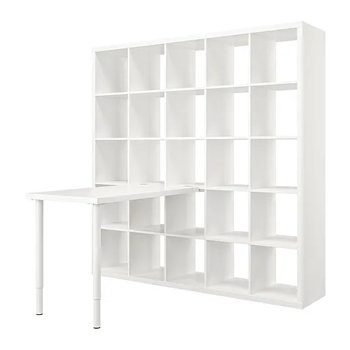 KALLAX/LINNMON desk combination