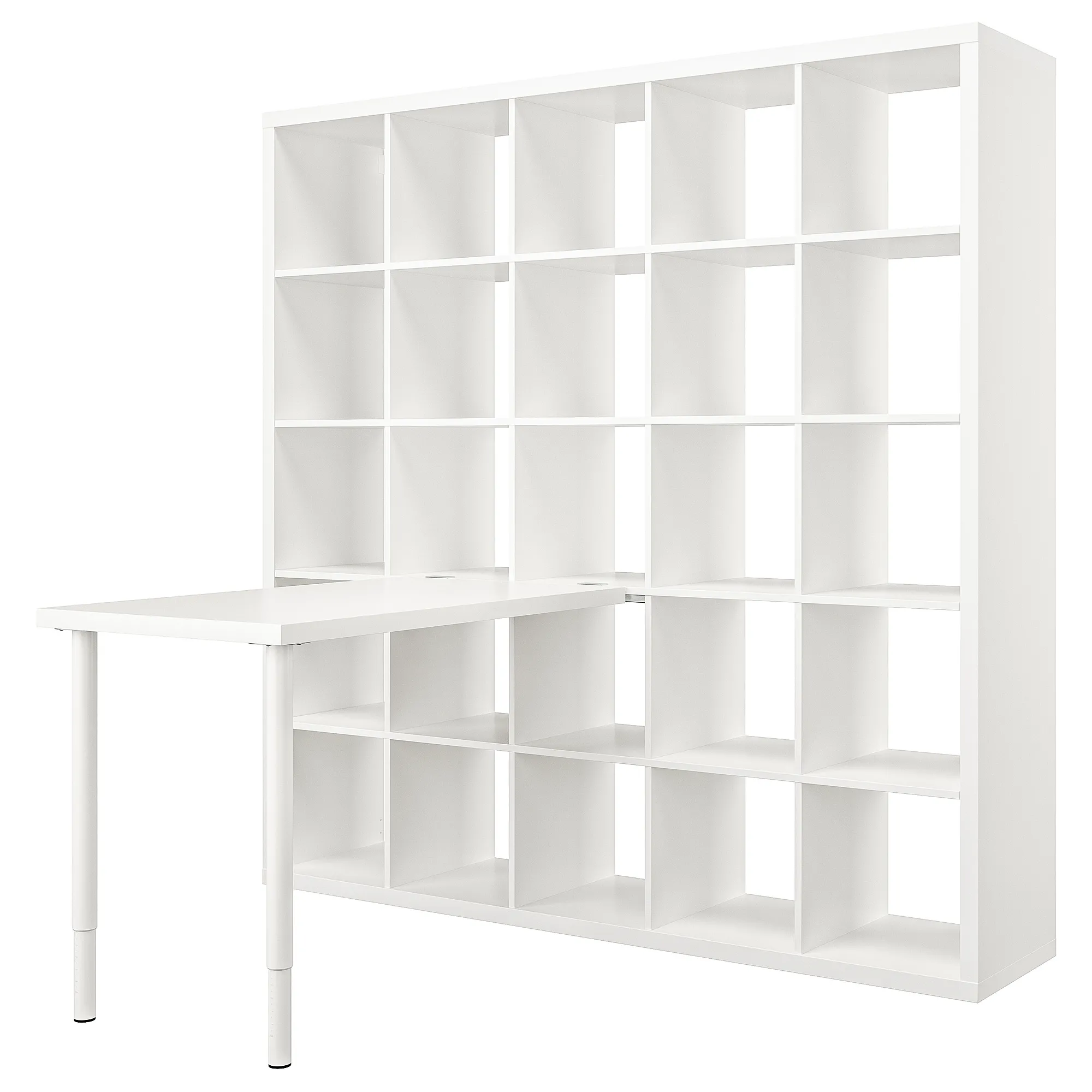 KALLAX/LINNMON desk combination