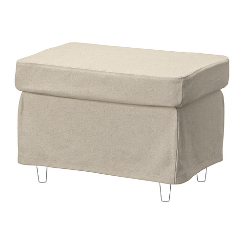 STRANDMON slipcover for footstool