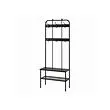 NIPÅSEN - 衣帽架和附鞋櫃長凳, 黑色, 190x35x79 公分 | IKEA 線上購物 - PE965439_S2 