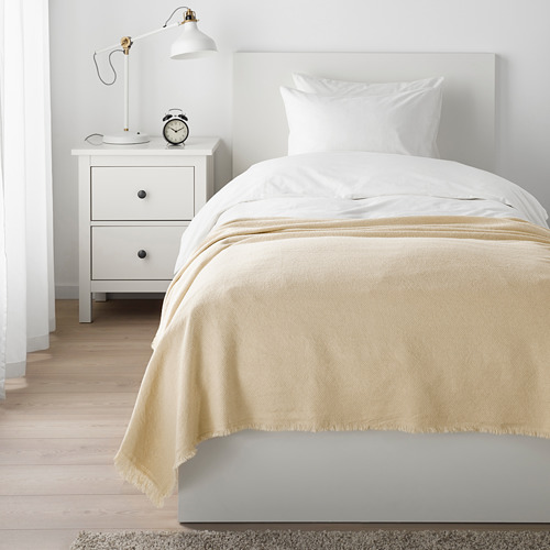 ODDRUN - 萬用毯, 自然色/米色 | IKEA 線上購物 - PE672985_S4
