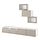 BESTÅ - TV storage combination/glass doors, white Sindvik/Lappviken light grey-beige | IKEA Taiwan Online - PE819222_S1