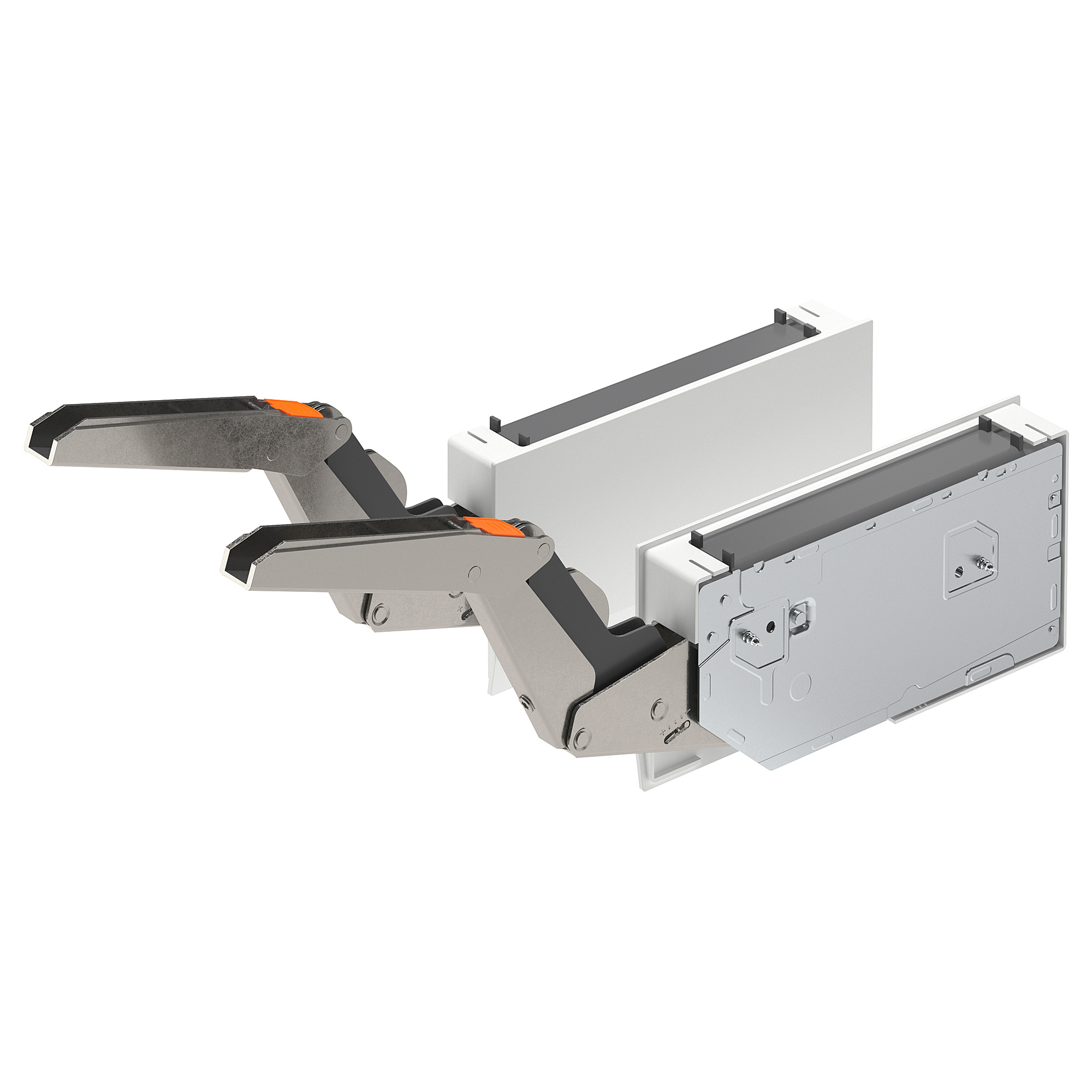 UTRUSTA hinge w push-opener f horizontal dr