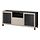 BESTÅ - TV bench with drawers, black-brown Sindvik/Lappviken/Stubbarp light grey/beige | IKEA Taiwan Online - PE819294_S1