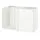 METOD - corner base cabinet, white, 128x60x80 cm | IKEA Taiwan Online - PE965677_S1