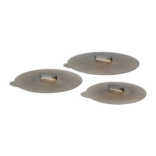 KLOCKREN - universal lid, set of 3, silicone | IKEA Taiwan Online - PE764513_S4
