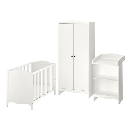 SMÅGÖRA 3-piece baby furniture set